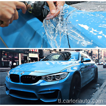 Car Paint Film Buffing.